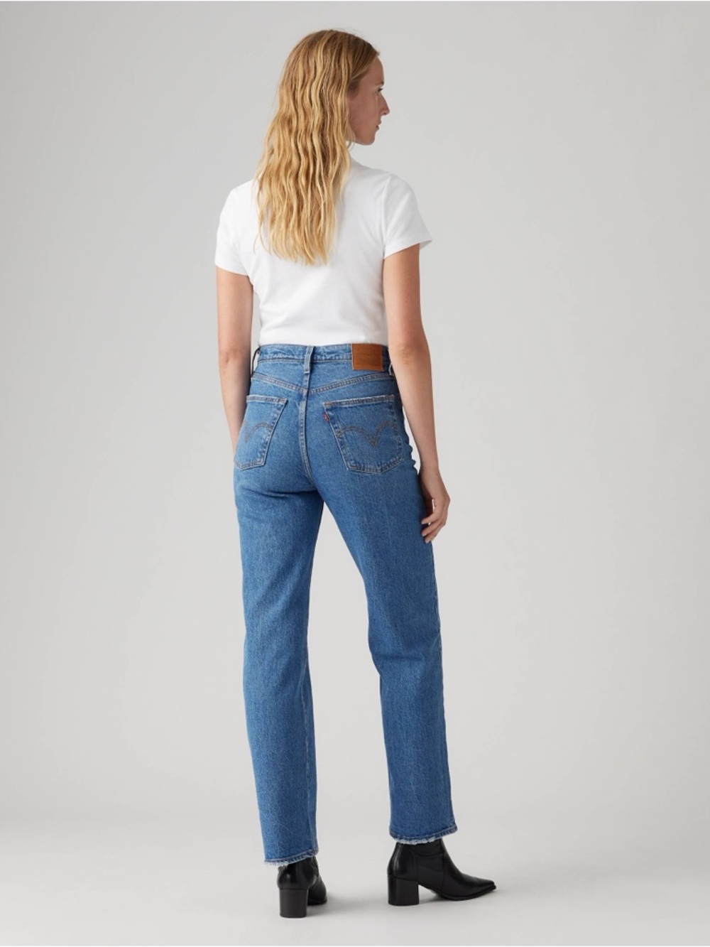 Levi's Ribcage Straight Ankle Jeans Size 25